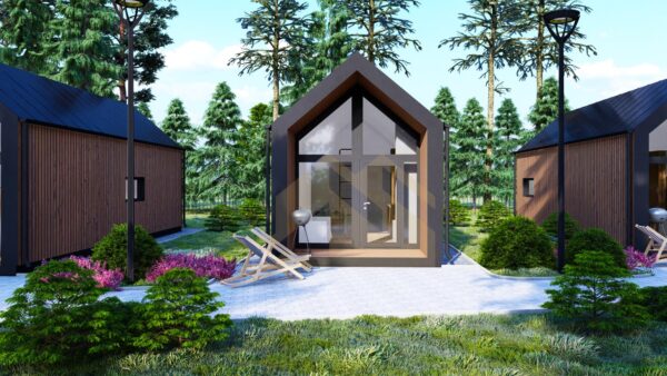 Insulated Summer House Cronus, 35 m²