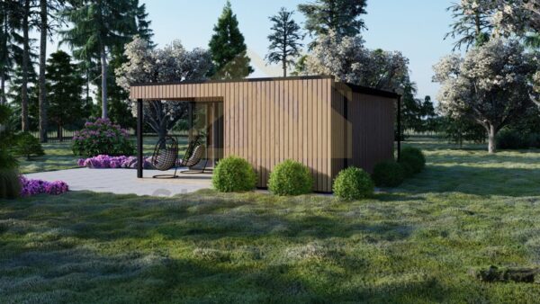 Insulated Timber Frame House Zagreb, 26 m²