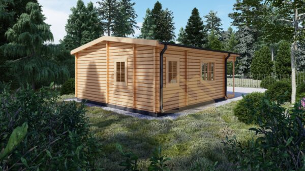 Log Cabin House 44mm Cassander, 32 M²