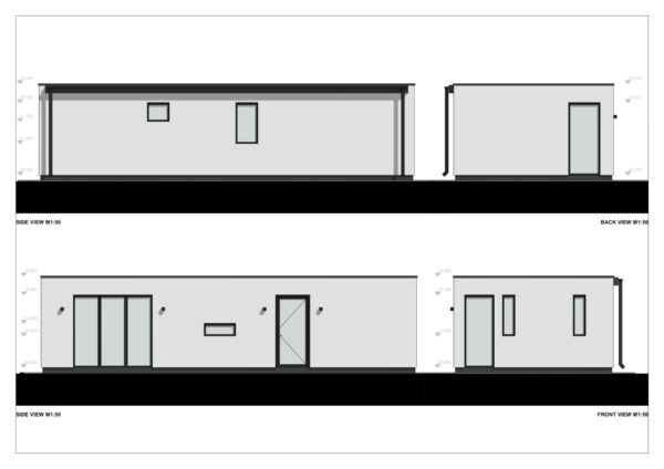 Prefabricated House Severus (SIP insulated) 53 m²