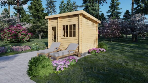 Outdoor Sauna Derby 7 m²