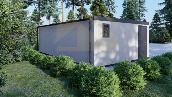 Double Prefab Garage Helstonas, 38 m²