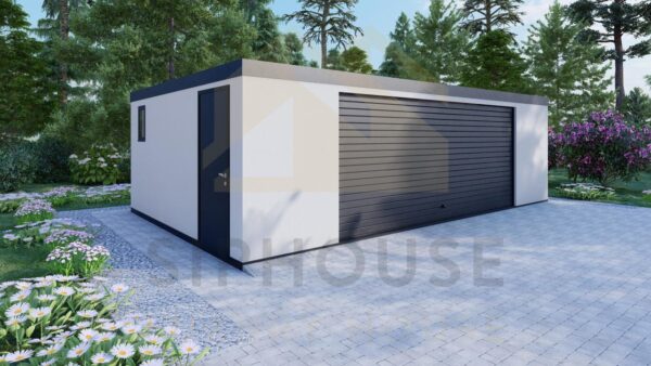 Prefab Garage Kit Coverack, 38 m²