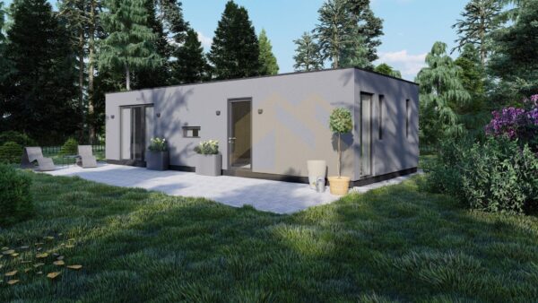 Prefabricated House Elagabalus (SIP insulated) 53 m²