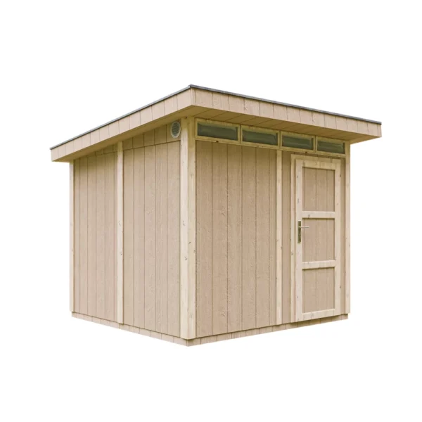 Luxury wooden tool shed SH587 – 236 x 250 cm – 6 m2