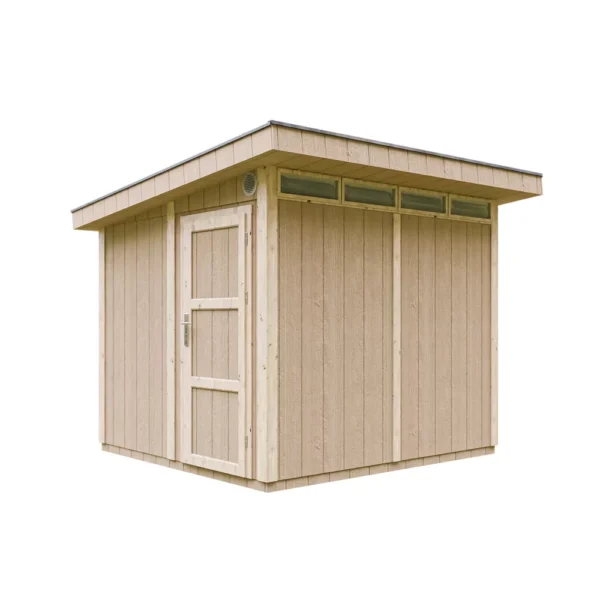 Luxury wooden tool shed SH587 – 236 x 250 cm – 6 m2