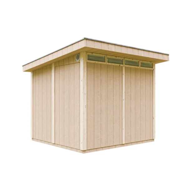 Luxury wooden tool shed without floor SH589 – 236 x 250 cm – 6 m2