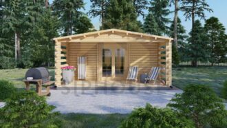 Residential Log Cabin Blyth, 46 m²