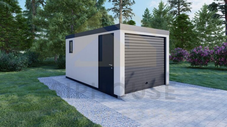 Single Garage Kit Portsmouth, 19 m²
