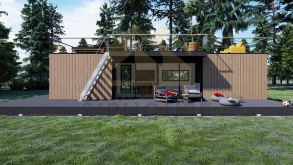 Modern SIP Summer House Tokyo, 35 m²