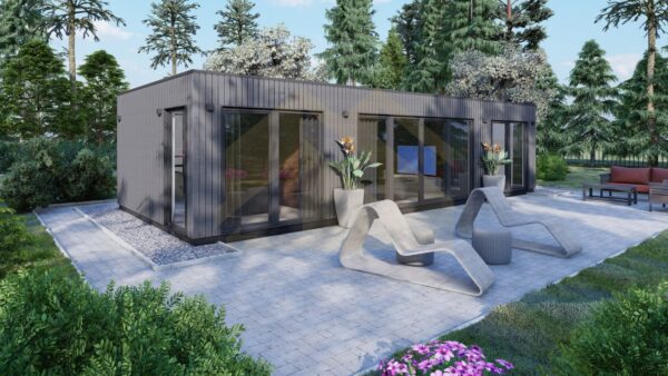 Granny Annexe Insulated SIP Kiel, 47 m²