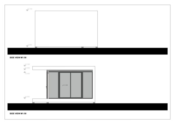 Granny Annexe Oxton, 54 m²