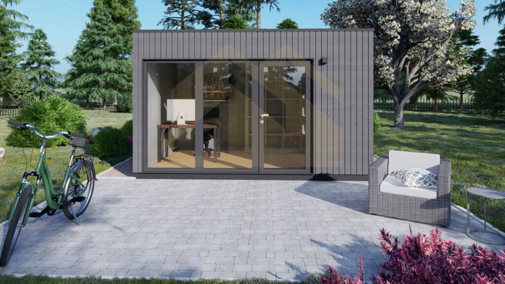 Sip Room Example Insulated SIP Garden Room Hannover, 10 m² - siphouse