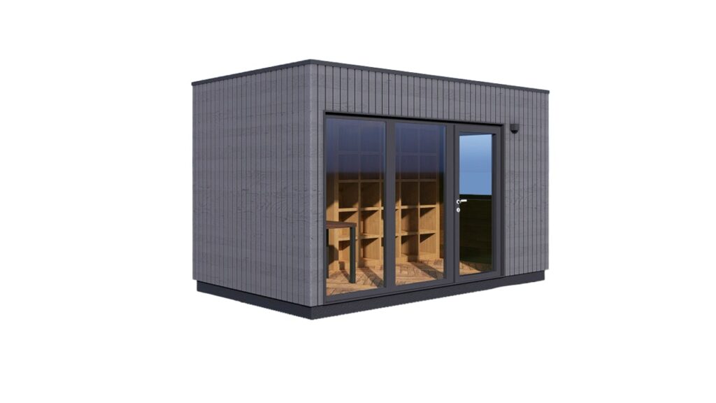 Sip Room Example Insulated SIP Garden Room Hannover, 10 m² - siphouse