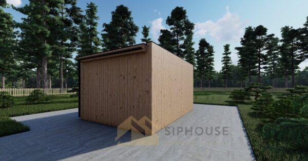 Small Garden Office Abuja 15 m²