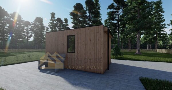 Small Garden Office Abuja 15 m²