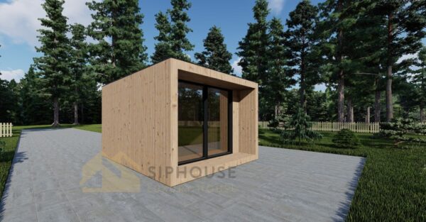Small Garden Office Abuja 15 m²
