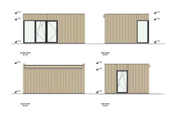 Small SIP Garden Room Caracas, 17 m²