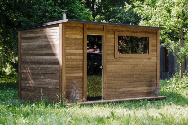 Outdoor Sauna, 4m x 2.4m, Schoten