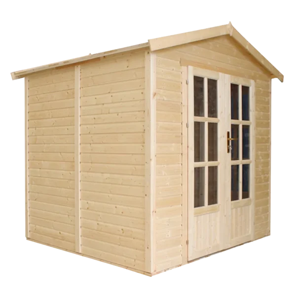 Garden shed with floor and bitumen roof sheets SH556 – 4 m2