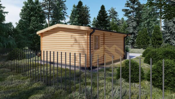 Wooden Garden Room 44mm Perdiccas, 35 M²