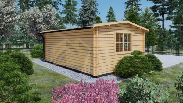Wooden Garden Room Fredrikstad, 24 m²