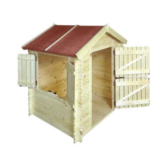 Wooden playhouse SH606 – 106 x 130 cm