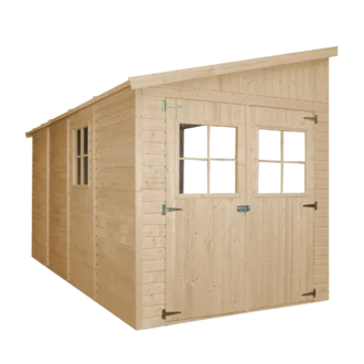 Garden shed SH547 – 201 x 395 cm – 8 m2
