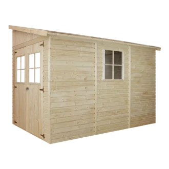 Garden shed with floor SH555 – 201 x 297 cm – 6 m2