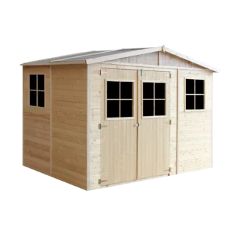 Tool shed with floor SH568 – 303 x 199 cm – 6 m2