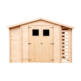 Tool shed with floor SH558 – 312 x 200 cm – 5 m2