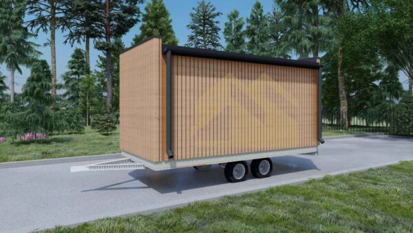 Wooden Trailer House Taranto, 9 m²